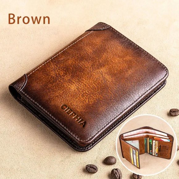 Other - Men's Genuine Leather Billfold